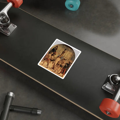 SKU:27038627066173085304 Sticker types:White Shape:Die-Cut Sizes:4" × 4"