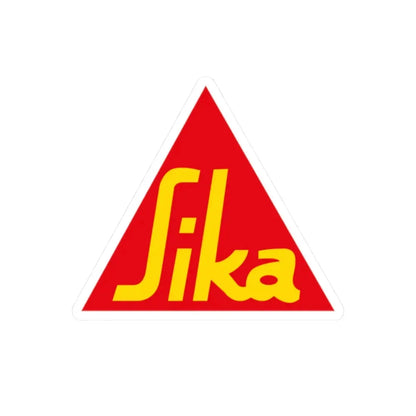 Sika AG (Sikaflex) (old) (Logo) STICKER Vinyl Kiss-Cut Decal 2 Inch White - The Sticker Space