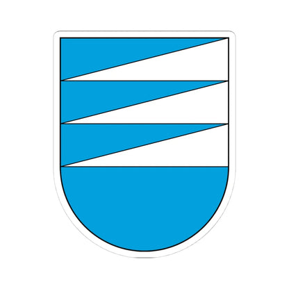 Silandro-Stemma (Italy) (Coat of Arms) STICKER Vinyl Kiss-Cut Decal 4 Inch White - The Sticker Space