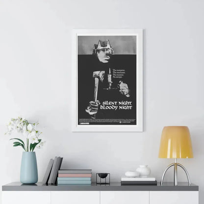 SILENT NIGHT, BLOODY NIGHT 1972 - Framed Movie Poster - The Sticker Space