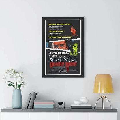 SILENT NIGHT, DEADLY NIGHT (2) 1984 - Framed Movie Poster - The Sticker Space