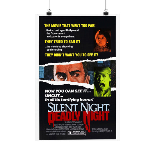 SILENT NIGHT, DEADLY NIGHT (2) 1984 - Paper Movie Poster-12″ x 18″-The Sticker Space