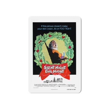 SILENT NIGHT, EVIL NIGHT (BLACK CHRISTMAS) 1974 Movie Poster - Refrigerator Magnet-5" x 5"-The Sticker Space