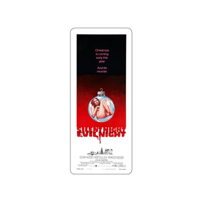 SILENT NIGHT, EVIL NIGHT (BLACK CHRISTMAS) 2 1974 Movie Poster STICKER Vinyl Die-Cut Decal 2 Inch - The Sticker Space