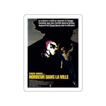 SILENT RAGE 1982 Movie Poster STICKER Vinyl Die-Cut Decal 6 Inch - The Sticker Space