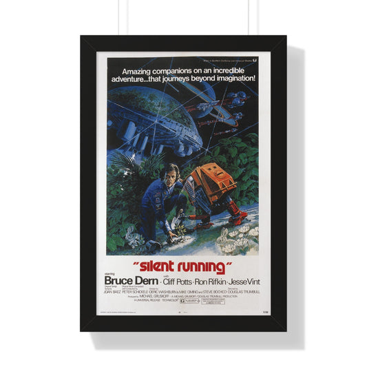 SILENT RUNNING 1972 - Framed Movie Poster-16″ x 24″-The Sticker Space