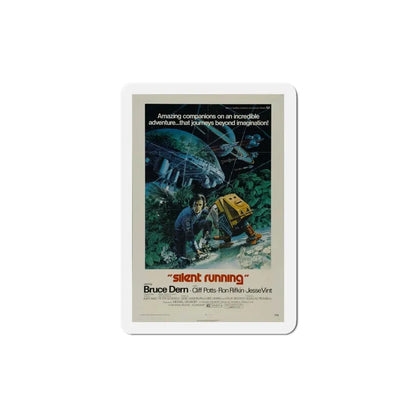 Silent Running 1972 Movie Poster Refrigerator Magnet 4 Inch - The Sticker Space