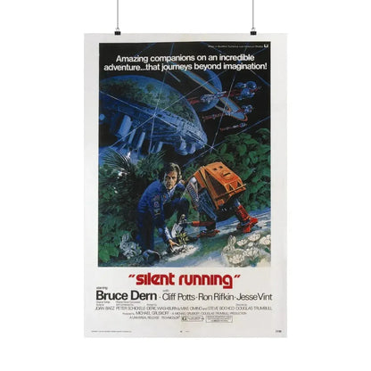 SILENT RUNNING 1972 - Paper Movie Poster 24″ x 36″ Matte - The Sticker Space