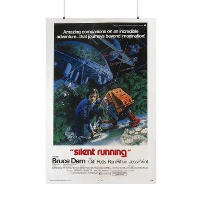 SILENT RUNNING 1972 - Paper Movie Poster 36" x 54" Matte - The Sticker Space