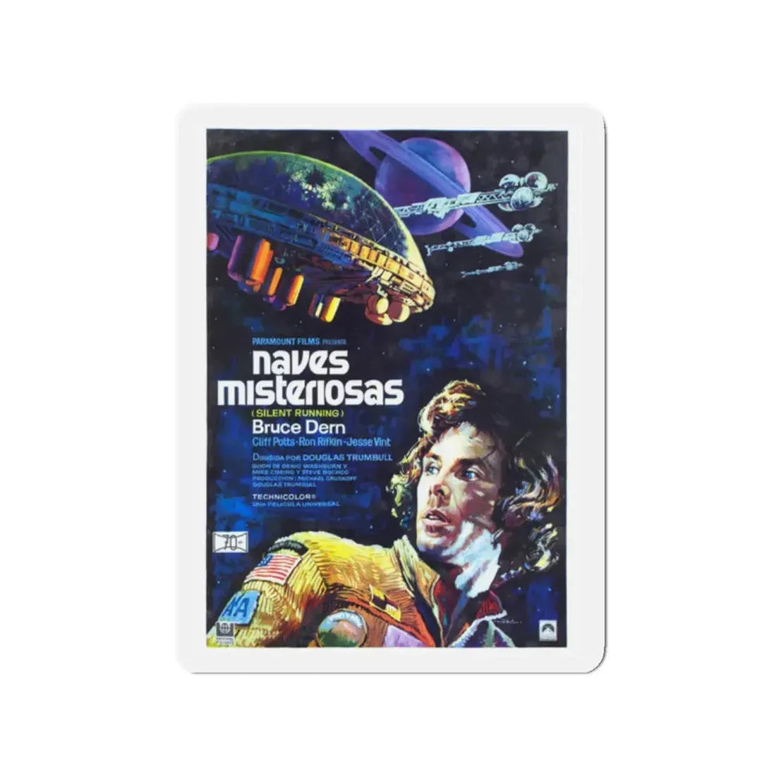 SILENT RUNNING (2) 1972 Movie Poster - Refrigerator Magnet 2 Inch - The Sticker Space