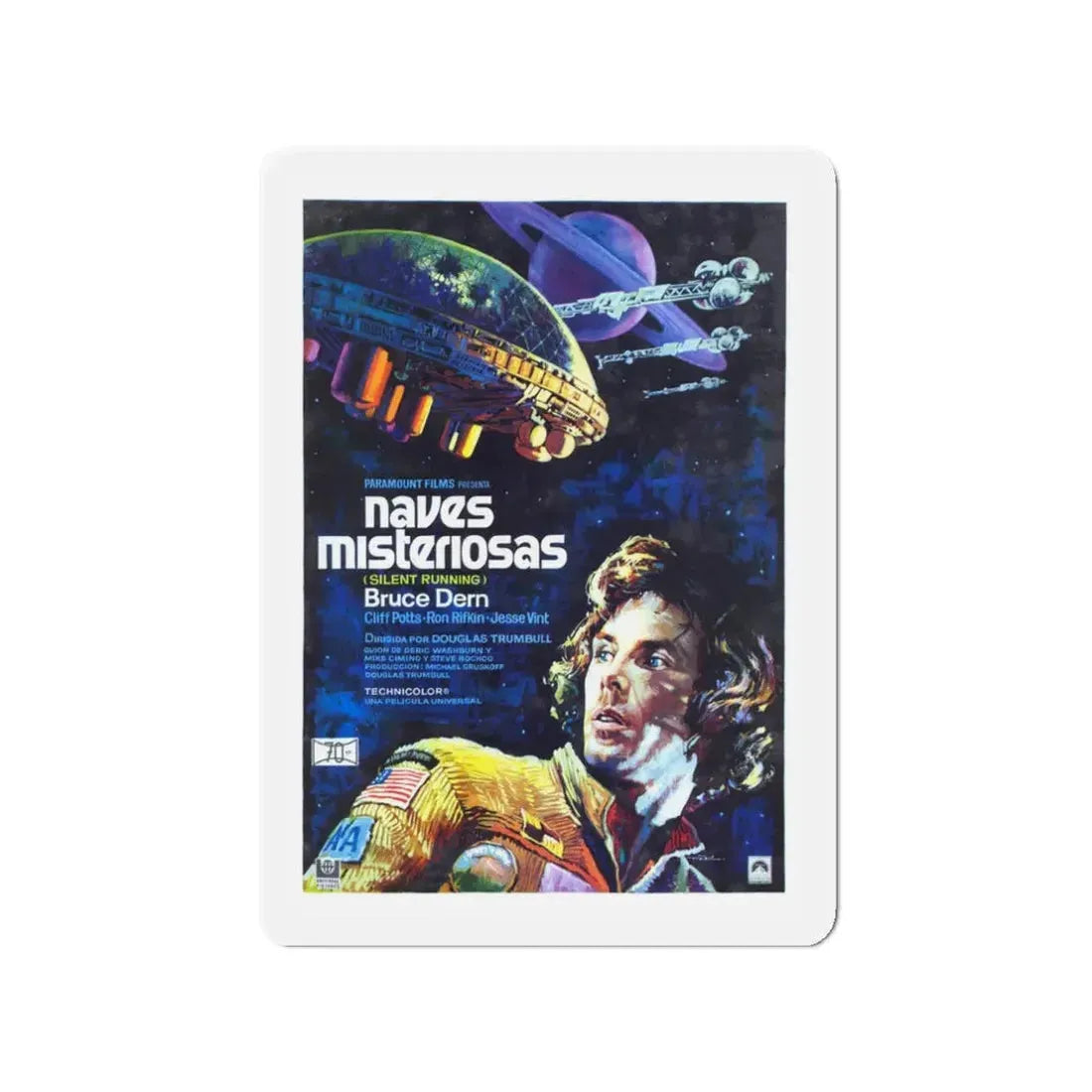 SILENT RUNNING (2) 1972 Movie Poster - Refrigerator Magnet 3 Inch - The Sticker Space