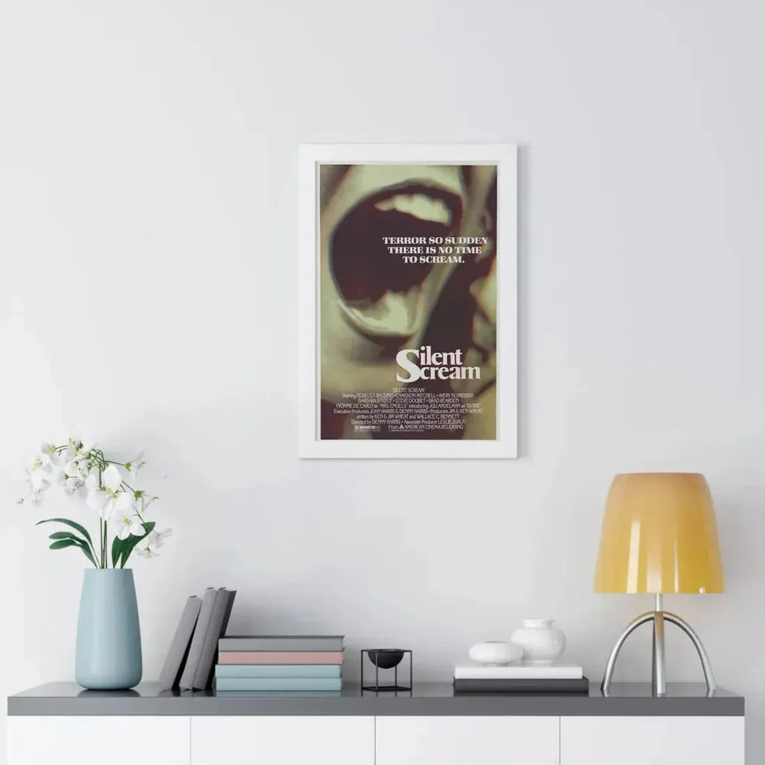 SILENT SCREAM 1980 - Framed Movie Poster - The Sticker Space