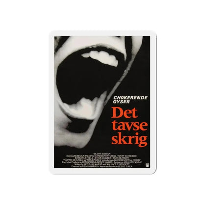 SILENT SCREAM (DANISH) 1979 Movie Poster - Refrigerator Magnet 5 Inch - The Sticker Space