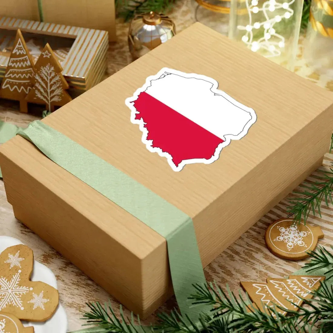 Silhouette of Poland (Poland) STICKER Vinyl Kiss-Cut Decal - The Sticker Space