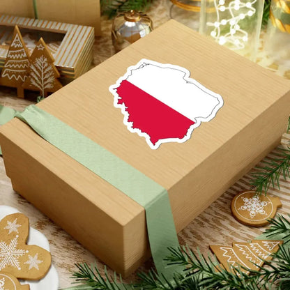 Silhouette of Poland (Poland) STICKER Vinyl Kiss-Cut Decal - The Sticker Space