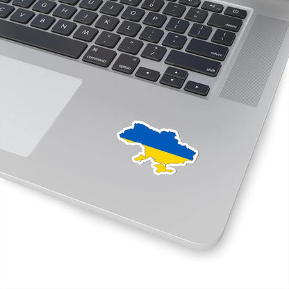Silhouette of Ukraine (Ukraine) STICKER Vinyl Kiss-Cut Decal - The Sticker Space
