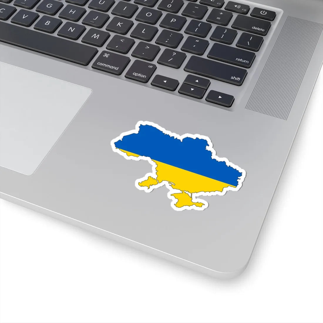 Silhouette of Ukraine (Ukraine) STICKER Vinyl Kiss-Cut Decal - The Sticker Space