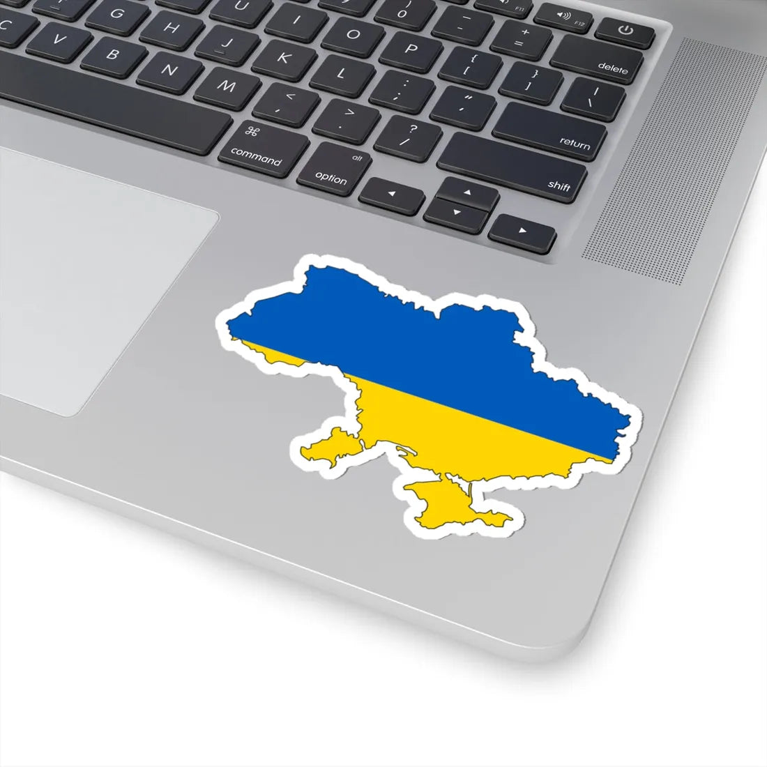 Silhouette of Ukraine (Ukraine) STICKER Vinyl Kiss-Cut Decal - The Sticker Space