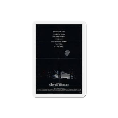 Silver Bullet 1985 Movie Poster Refrigerator Magnet 2 Inch - The Sticker Space