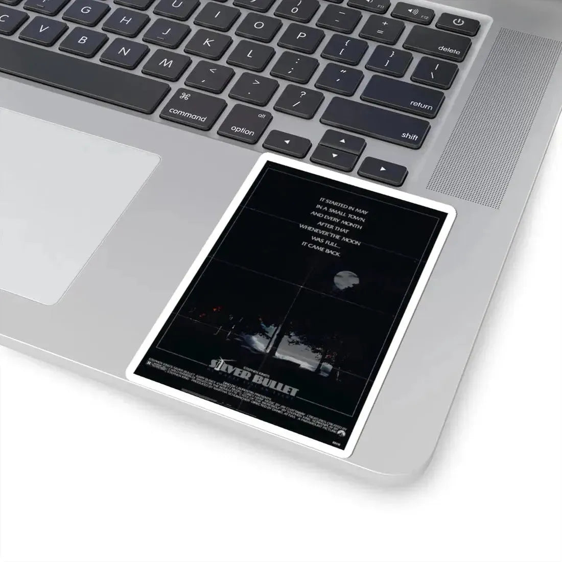 Silver Bullet 1985 Movie Poster - STICKER Vinyl Kiss-Cut Decal - The Sticker Space