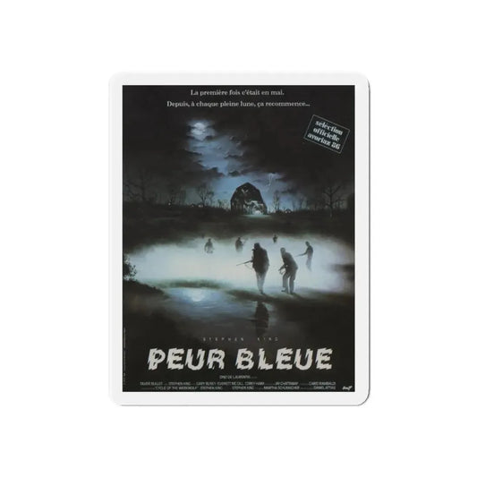 SILVER BULLET (2) 1985 Movie Poster - Refrigerator Magnet 6 Inch - The Sticker Space