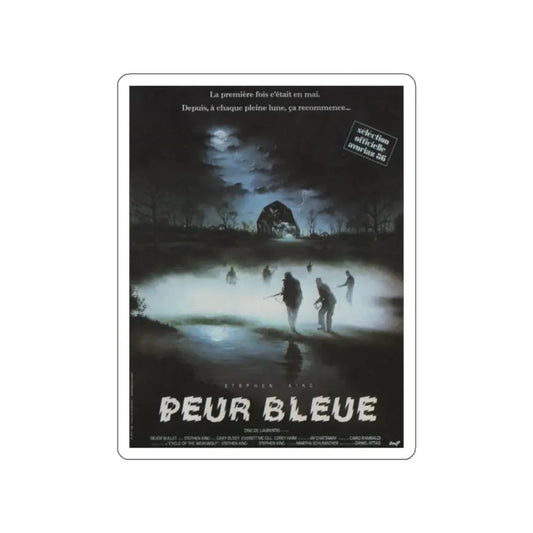 SILVER BULLET (2) 1985 Movie Poster STICKER Vinyl Die-Cut Decal 2 Inch - The Sticker Space