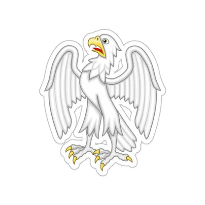 Silver Falcon Badge of Edward III STICKER Vinyl Die-Cut Decal 2 Inch - The Sticker Space