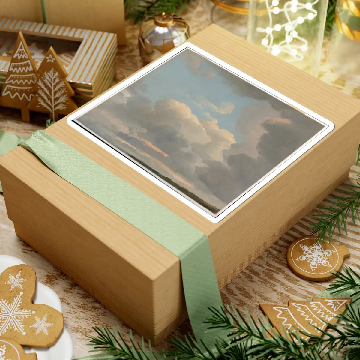 SKU:TSS-STICK-SMNDNS-6X6-2 Sizes:6" × 6" Types:White