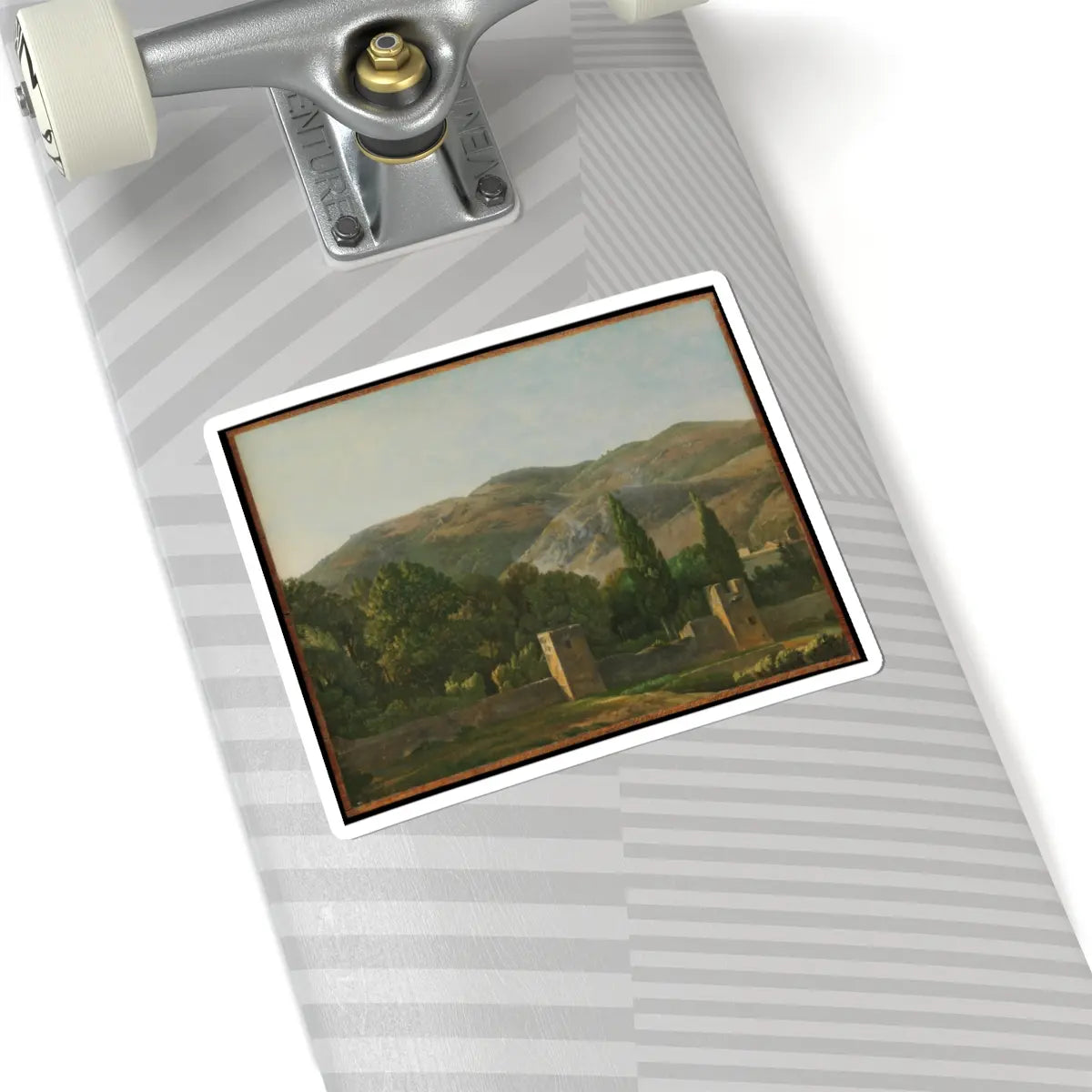SKU:TSS-STICK-SMNDNS-6X6-3 Sizes:6" × 6" Types:White