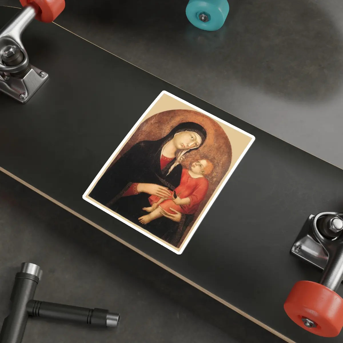 SKU:30483054896562653885 Sticker types:White Shape:Die-Cut Sizes:6" × 6"