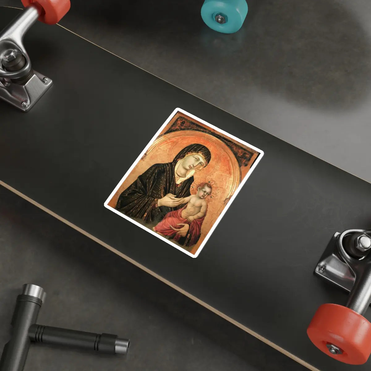 SKU:54603401685487142282 Sticker types:White Shape:Die-Cut Sizes:5" × 5"