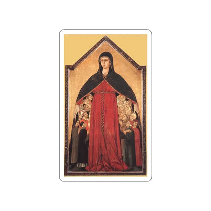 SIMONE MARTINI - Madonna of Mercyercy (Artwork) STICKER Vinyl Die-Cut Decal White Die-Cut 3 Inch - The Sticker Space