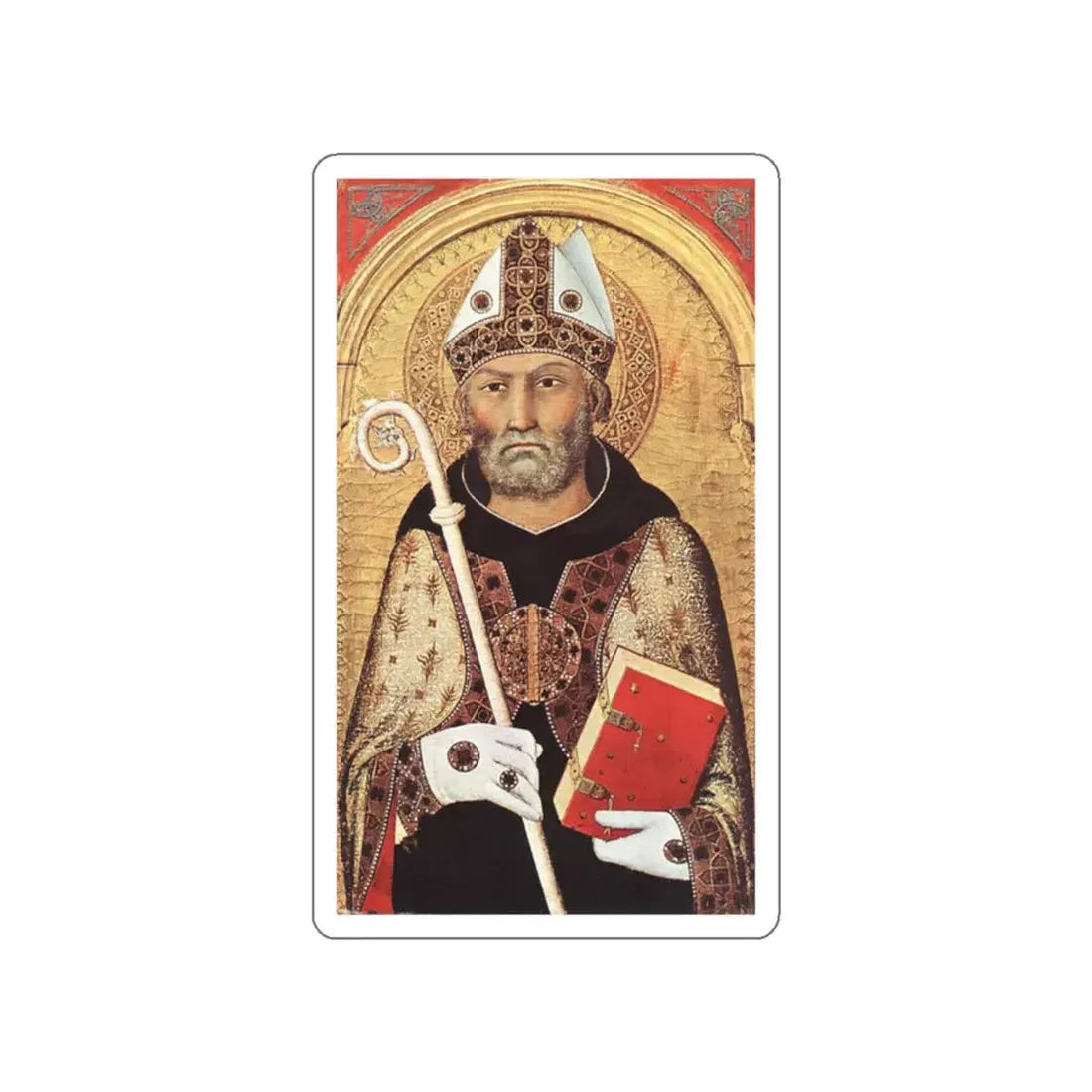 SIMONE MARTINI - Polyptych (detail)2 (Artwork) STICKER Vinyl Die-Cut Decal White Die-Cut 2 Inch - The Sticker Space