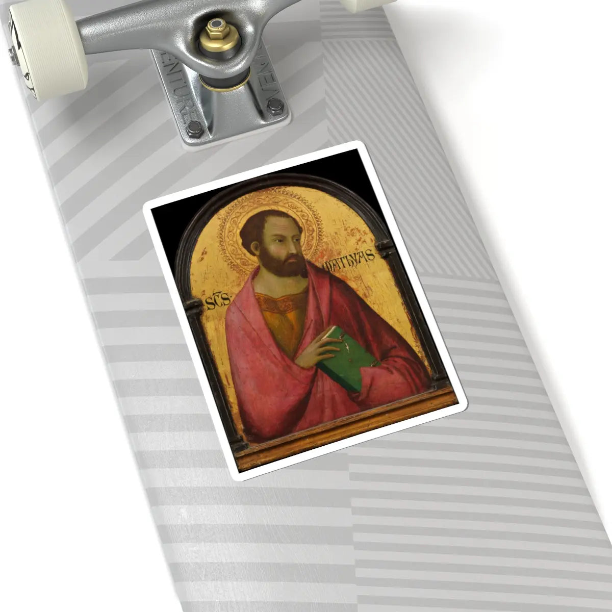 SKU:TSS-STICK-SMNMRT-6X6-4 Sizes:6" × 6" Types:White