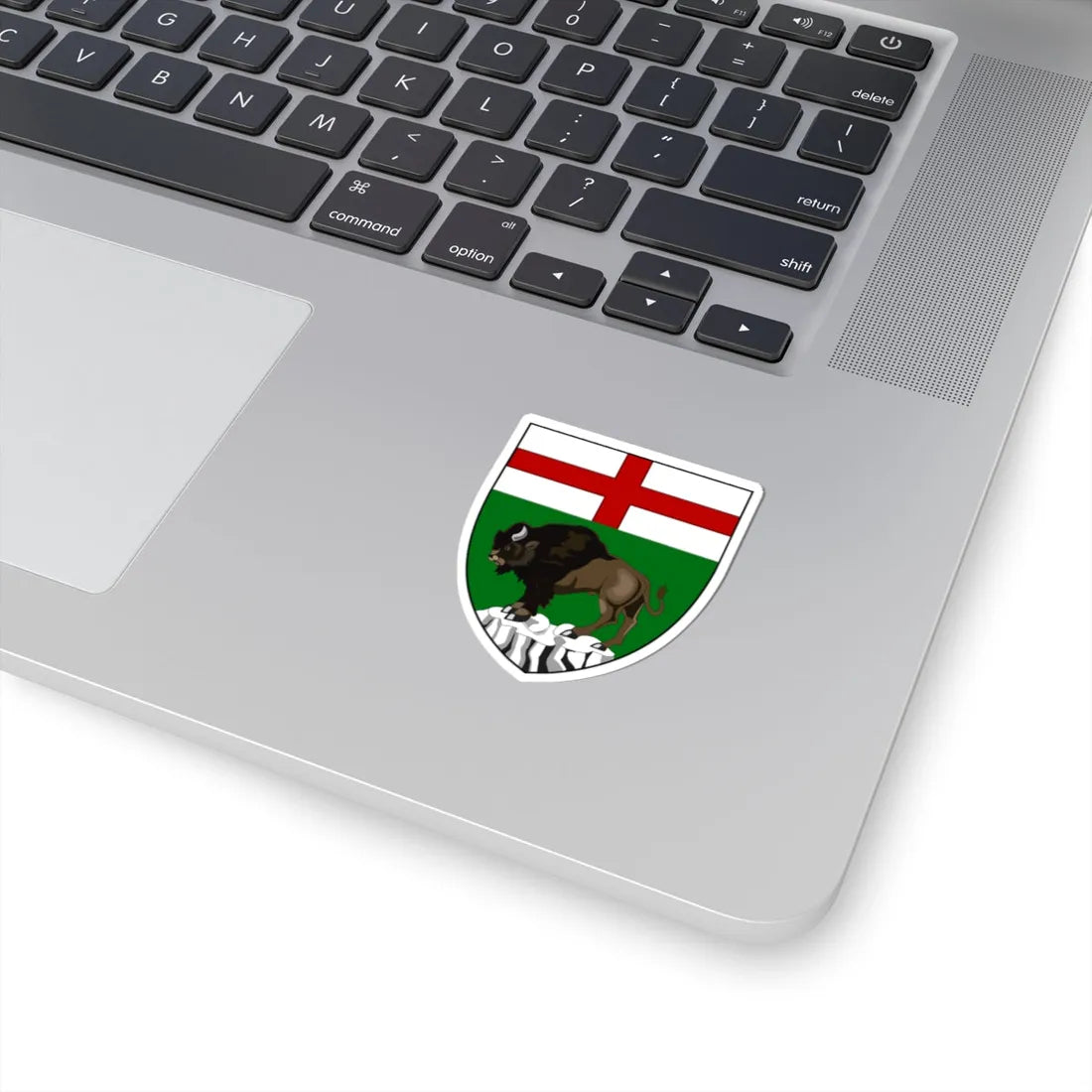 Simple arms of Manitoba (Canada) (Coat of Arms) STICKER Vinyl Kiss-Cut Decal - The Sticker Space
