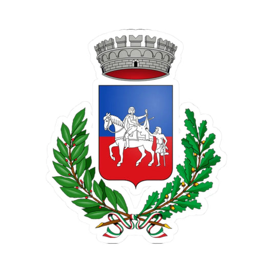 Sinalunga-Stemma (Italy) (Coat of Arms) STICKER Vinyl Kiss-Cut Decal 2 Inch White - The Sticker Space