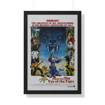 SINBAD AND THE EYE OF THE TIGER 1977 - Framed Movie Poster-20" x 30"-The Sticker Space