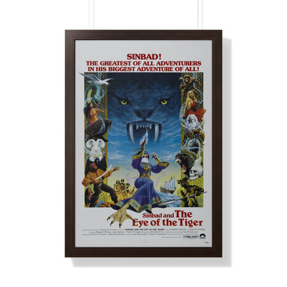 SINBAD AND THE EYE OF THE TIGER 1977 - Framed Movie Poster-20" x 30"-The Sticker Space