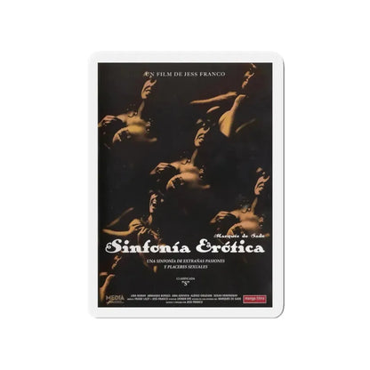 SINFONIA EROTICA 1979 Movie Poster - Refrigerator Magnet 4 Inch - The Sticker Space