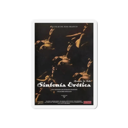 SINFONIA EROTICA 1979 Movie Poster - Refrigerator Magnet 6 Inch - The Sticker Space