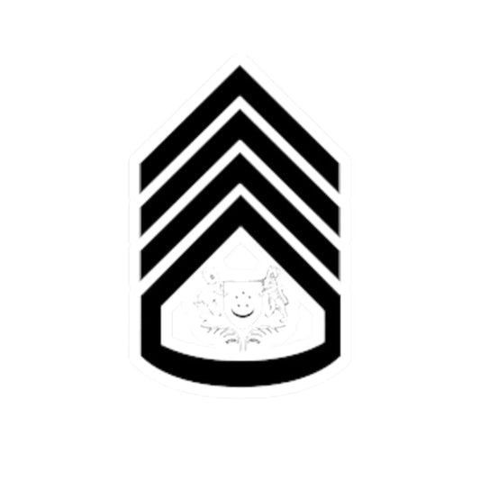 Singapore WO 4a (Singapore) (Military Rank) STICKER Vinyl Kiss-Cut Decal 2 Inch White - The Sticker Space