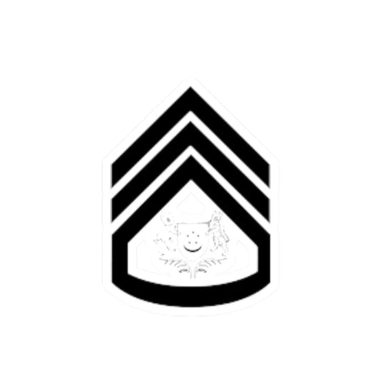 Singapore WO 4b (Singapore) (Military Rank) STICKER Vinyl Kiss-Cut Decal 2 Inch White - The Sticker Space