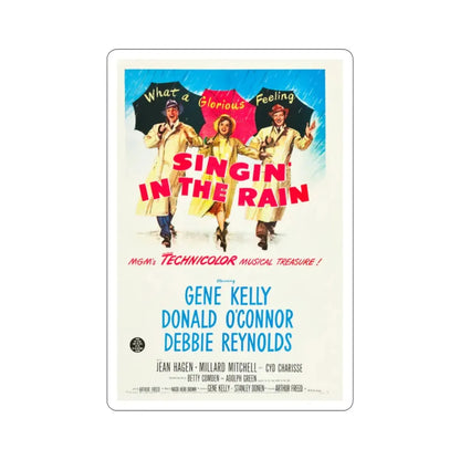 Singin in the Rain 1952 Movie Poster STICKER Vinyl Die-Cut Decal 2 Inch - The Sticker Space