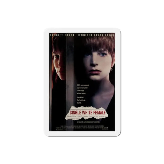 Single White Female 1992 Movie Poster Refrigerator Magnet 2 Inch - The Sticker Space