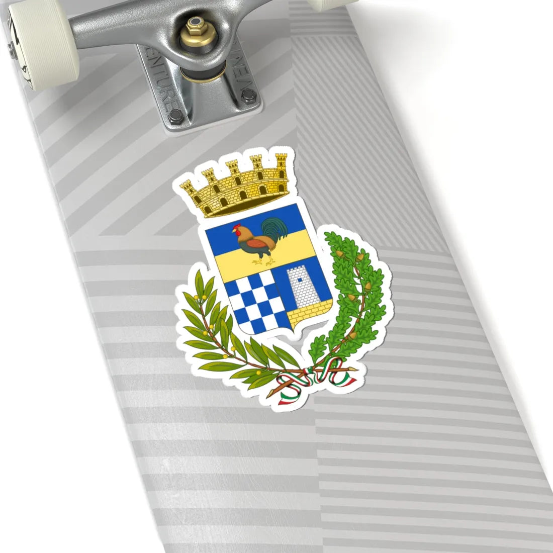 Siniscola-Stemma (Italy) (Coat of Arms) STICKER Vinyl Kiss-Cut Decal - The Sticker Space