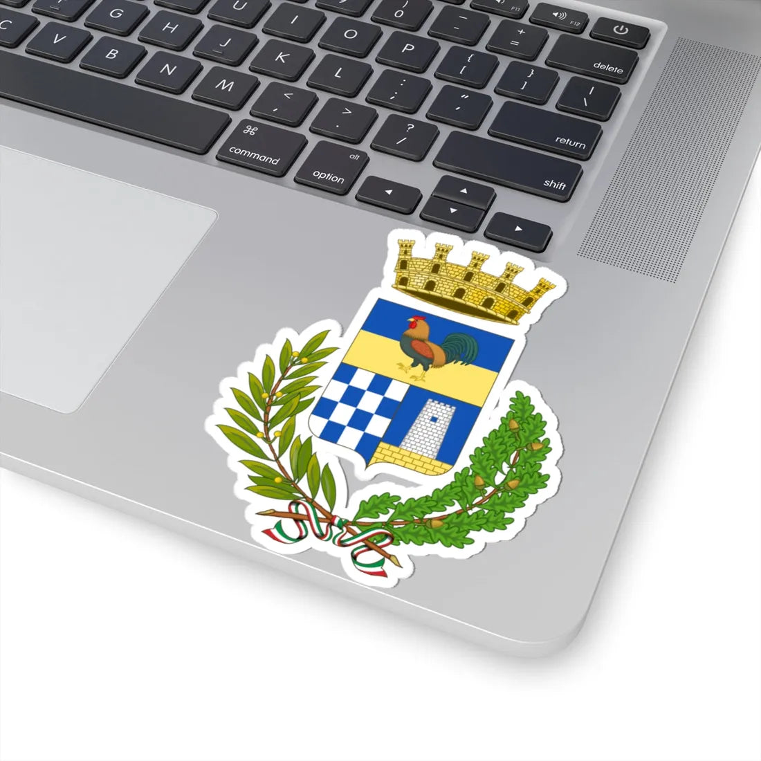 Siniscola-Stemma (Italy) (Coat of Arms) STICKER Vinyl Kiss-Cut Decal - The Sticker Space