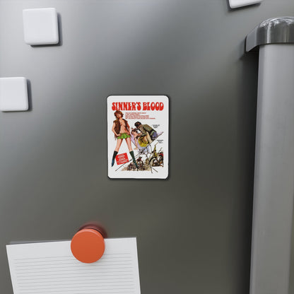 SINNER'S BLOOD 1969 Movie Poster - Refrigerator Magnet-The Sticker Space