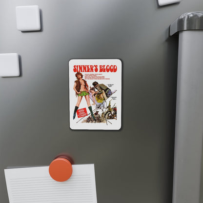 SINNER'S BLOOD 1969 Movie Poster - Refrigerator Magnet-The Sticker Space