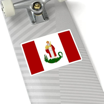 Sint-Amands vlag (Belgium) STICKER Vinyl Kiss-Cut Decal - The Sticker Space