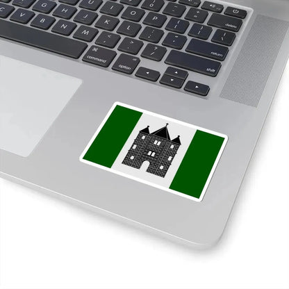 Sint-Genesius-Rode vlag (Belgium) STICKER Vinyl Kiss-Cut Decal - The Sticker Space